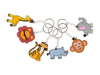 Obrázek z Klíčenka zoo měkká guma 6cm, 6dr (12) 